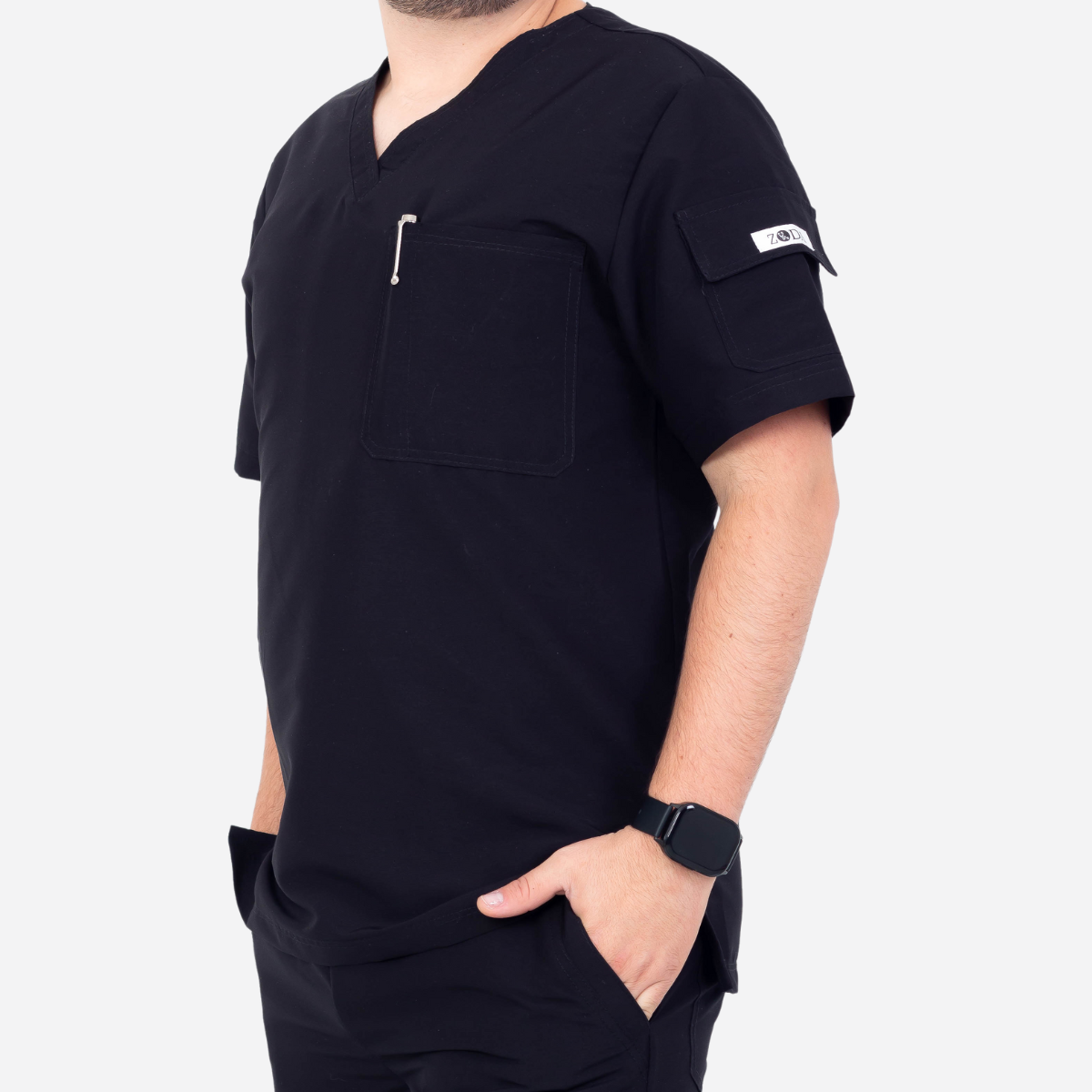 Blusa negro hombre